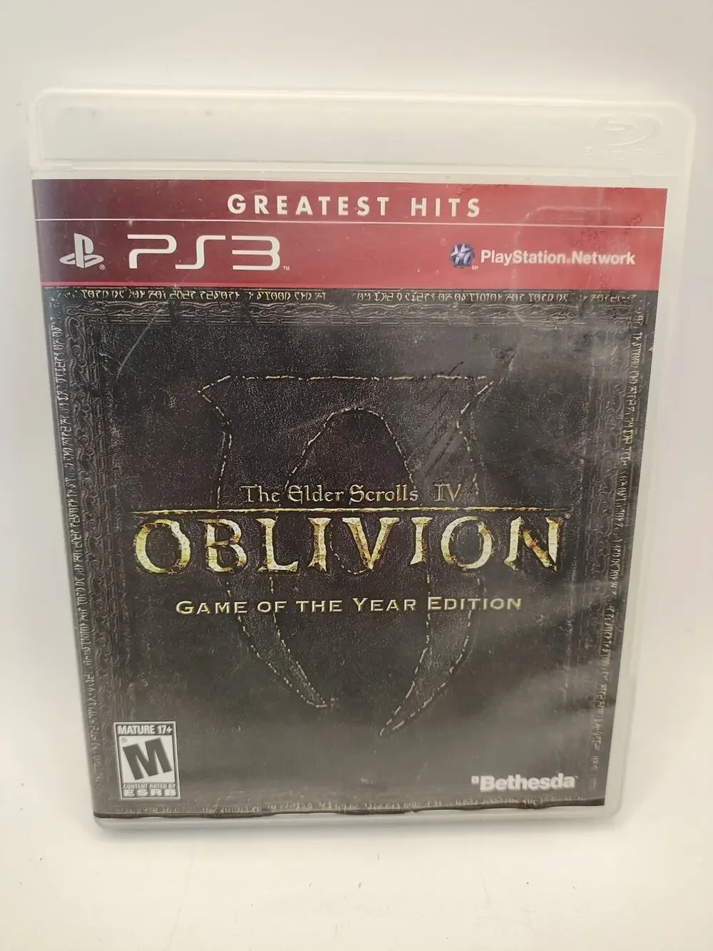 SONY ELDER SCROLLS IV OBLIVION GAME OF THE YEAR EDITON (TPS037123)